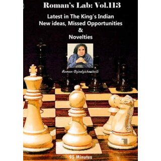 Roman Dzindzichashvili: Latest in The King&acute;s Indian (RL 113) - DVD