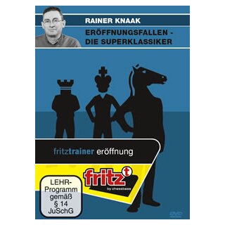 Rainer Knaak: Eröffnungsfallen - die Superklassiker - DVD