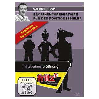 Valeri Lilov: Er&ouml;ffnungsrepertoire f&uuml;r den Positionsspieler - DVD