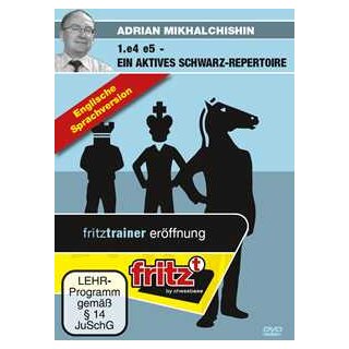 Adrian Michaltschischin: 1.e4 e5 - Ein aktives Schwarz-Repertoire - DVD