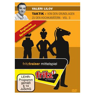 Valeri Lilov: Taktik - von den Grundlagen zu den Hochkar&auml;tern - Vol. 3  - DVD