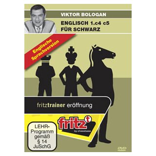 Viktor Bologan: Englisch 1.c4 c5 für Schwarz - DVD