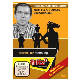 Rustam Kasimdzhanov: Spiele 4.Dc2 gegen Nimzoindisch - DVD