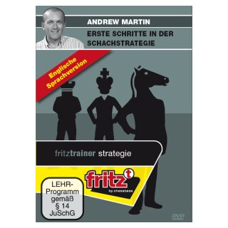 Andrew Martin: Erste Schritte in der Schachstrategie - DVD
