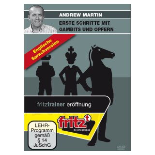 Andrew Martin: Erste Schritte mit Gambits und Opfern  - DVD