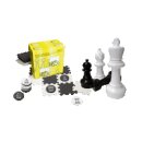Tisch-Demobrett Schach und Dame - 3D