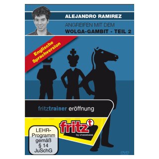 Alejandro Ramirez: Angreifen mit dem Wolga-Gambit 2 - DVD