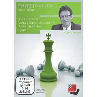 Mihail Marin: Die Franz&ouml;sische Verteidigung - Band 1 - DVD