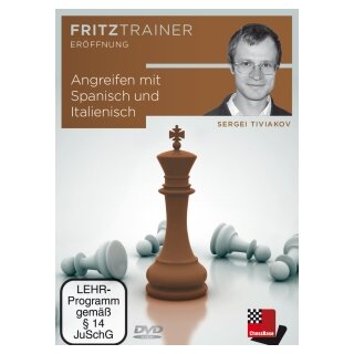 Sergei Tiwjakow: Angreifen mit Spanisch und Italienisch - DVD