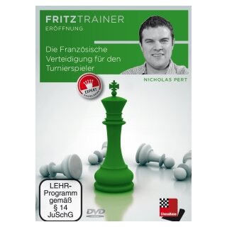 Nick Pert: Französische Verteidigung für den Turnierspieler - DVD