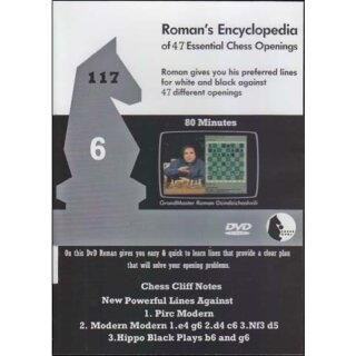 Roman Dzindzichashvili: Roman&rsquo;s Encyclopedia of 47 Essential Chess Opening Vol. 6 - DVD