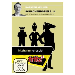 Karsten M&uuml;ller: Schachendspiele - Teil 14 - Die goldenen Endspielregeln - DVD