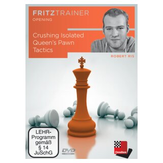 Robert Ris: Crushing Isolated Queen´s Pawn Tactics - DVD