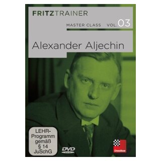 Karsten M&uuml;ller, Mihail Marin: Masterclass Band 3: Alexander Aljechin - DVD
