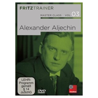 Karsten Müller, Mihail Marin: Masterclass Band 3: Alexander Aljechin - DVD