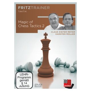 Karsten M&uuml;ller, Claus-Dieter Meyer: Magic of Chess Tactics 2 - DVD