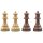 Schachfiguren Classic Staunton, KH 95 mm, im Holzkasten, mit 2 Zusatzdamen