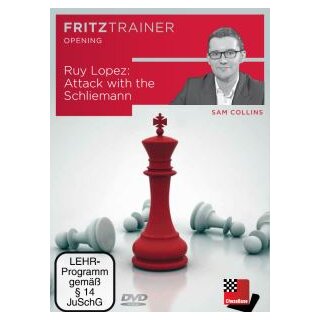 Sam Collins: Ruy Lopez: Attack with the Schliemann - DVD