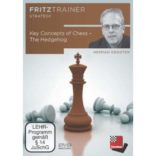 Herman Grooten: Key Concepts of Chess - The Hedgehog - DVD