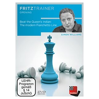 Simon Williams: Beat the Queen´s Indian: The modern Fianchetto Line - DVD