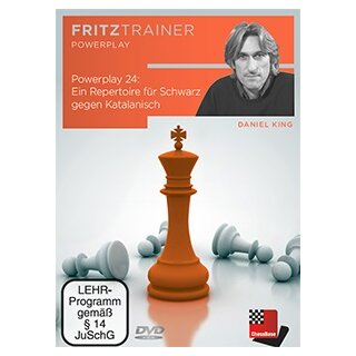 Daniel King: Power Play 24: Ein Repertoire für Schwarz gegen Katalanisch - DVD