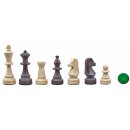 Schachfiguren Turnier International, Holz, KH 95 mm, im...