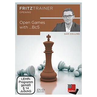 Sam Collins: Open Games with ...Bc5 - DVD