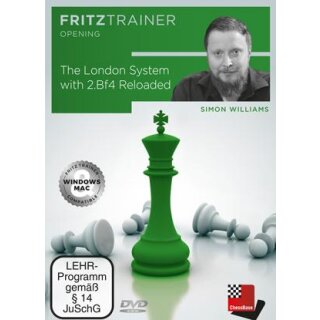 Simon Williams: The London System with 2.Bf4 Reloaded - DVD