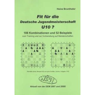 Heinz Brunthaler: Fit für die Deutsche Jugendmeisterschaft U10