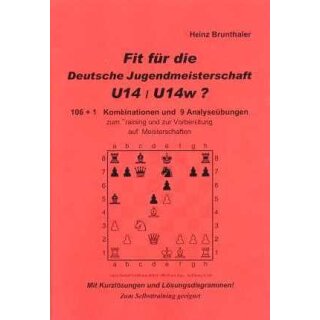 Heinz Brunthaler: Fit für die Deutsche Jugendmeisterschaft U14/U14w