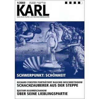 Karl - Die Kulturelle Schachzeitung 2003/01