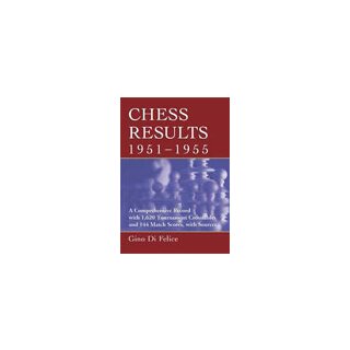 Gino Di Felice: Chess Results, 1951 - 1955