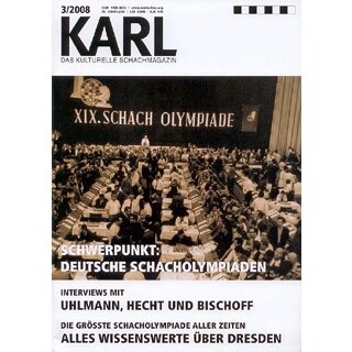 Karl - Die Kulturelle Schachzeitung 2008/03