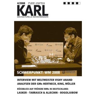 Karl - Die Kulturelle Schachzeitung 2008/04