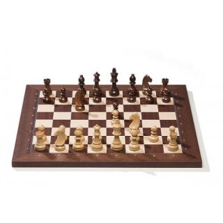 PC-Schachbrett / USB / Rosenholz / Figuren Classic / Z+B