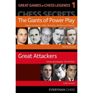 Neil McDonald, Colin Crouch: Great Games by Chess Legends - Vol. 1