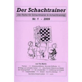 Tim Martin: Der Schachtrainer Nr. 1 - 2009