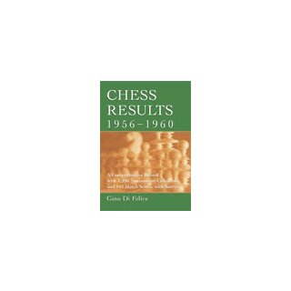 Gino Di Felice: Chess Results, 1956 - 1960