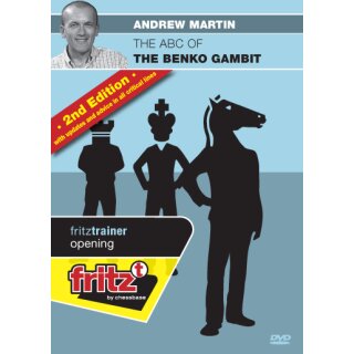 Andrew Martin: The ABC of the Benko Gambit 2nd edition - DVD