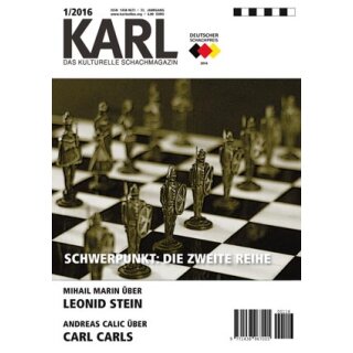 Karl - Die Kulturelle Schachzeitung 2016/01