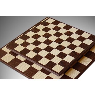 Schachbrett Wenge/Esche, Intarsie, FG 58 mm