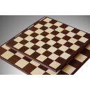 Schachbrett Wenge/Esche, Intarsie, FG 58 mm