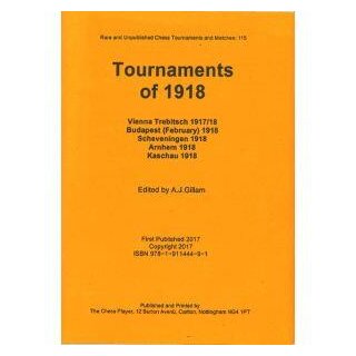 Anthony J. Gillam: Tournaments of 1918