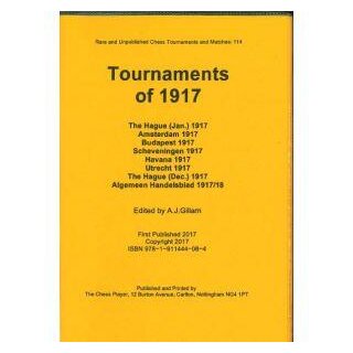 Anthony J. Gillam: Tournaments of 1917