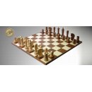 Schachset "Berliner Schach", KH 95 mm, braun,...