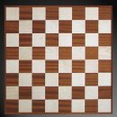 Schachset "Berliner Schach", KH 95 mm, braun, 2. Wahl