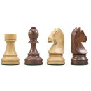 Schachfiguren Classic Staunton, KH 95 mm, mit 2 Zusatzdamen