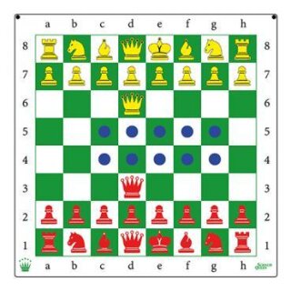 Schach Demobrett selbsthaftend