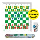 Schach Demobrett selbsthaftend