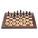 PC-Schachbrett / USB / Rosenholz / Figuren Ebony / Z+B